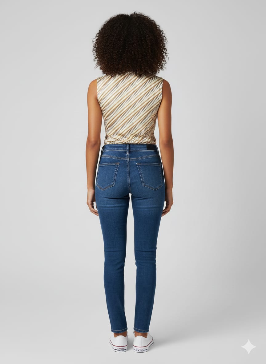 Blusa de raso de manga hueca